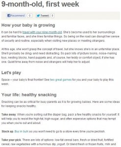 A Good Example of Headlines and Interlinks