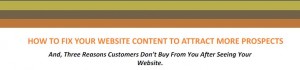 Free E-book: Improve Your Website Content